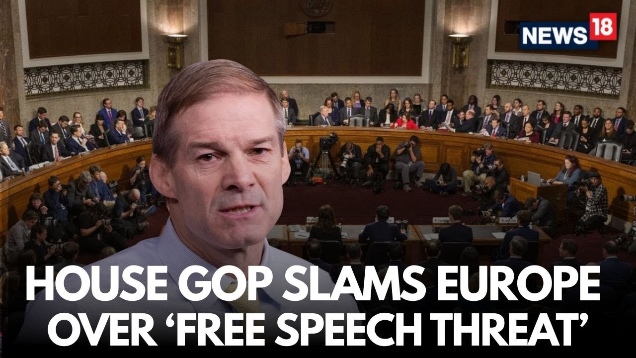 Rep. Jim Jordan Hosts Nigel Farage At Free Speech Hearing As Concerns Grow In The US | N18G