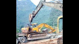 Heavy Machinery working video win【E9】-Pure sound compilation of Crane,excavator, wheel loader