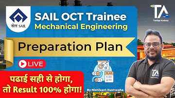 SAIL OCT Trainee Exam 2024 Preparation Plan||Q&A Session by Nishikant Kushwaha