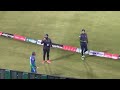 Imran Tahir just comin to say hi his family after match / pew vs multan