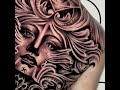 #balitattoostudio Full back. karya seni dibidang tatto. inilah asil tatto in thelastink bali