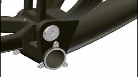 Assembly of Specialized Demo Freeride Mountain Bike - Autodesk Inventor.flv