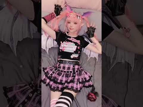 아름다운 악마 소녀 코스프레  #cosplay  #kawaii  #chinese #seeucosplay
