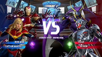 Marvel vs. Capcom: Infinite - Iron Man & Captain Marvel Arcade Mode