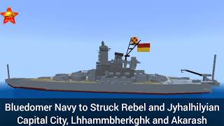 Bluedom Army Entered Rebel Stronghold | Bluedom Navy and Air force Poses a Threat against the Rebels