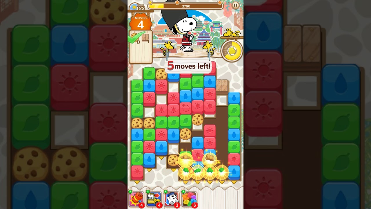 Snoopy Puzzle Journey level 122