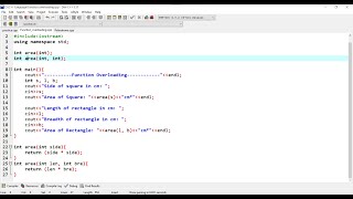 C++ Program for Function Overloading || C++ || Beginner (just in 4 minute)