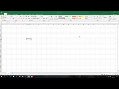 Video: ¿Cómo cambio la configuración predeterminada en Excel 2016?