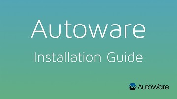 Autoware Installation Guide