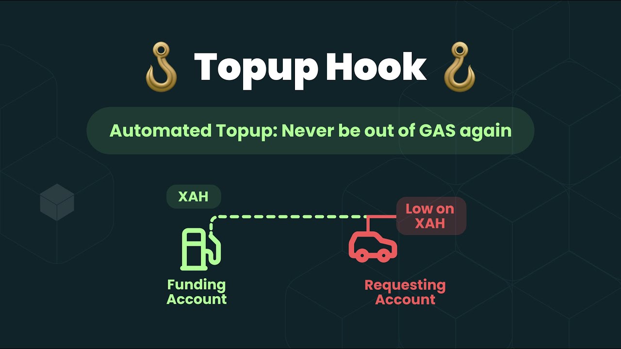 Installing & Configuring The TopUp Hook: Xahau Network - YouTube