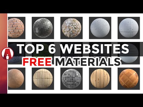 Top 6 Websites for FREE Textures and Materials (PBR)