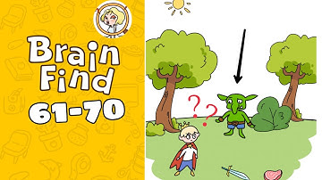 Brain Find Level 61 62 63 64 65 66 67 68 69 70 Walkthrough solution | Xhuru
