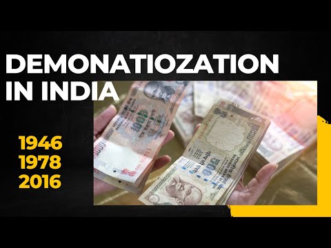 Demonetization in India