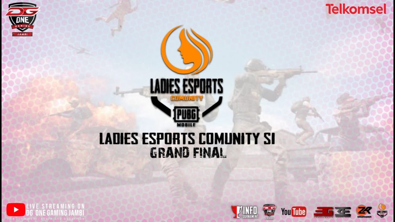 🔴 [ LIVE ] PUBG MOBILE GRAND FINAL LADIES ESPORTS COMMUNITY S1 WITH