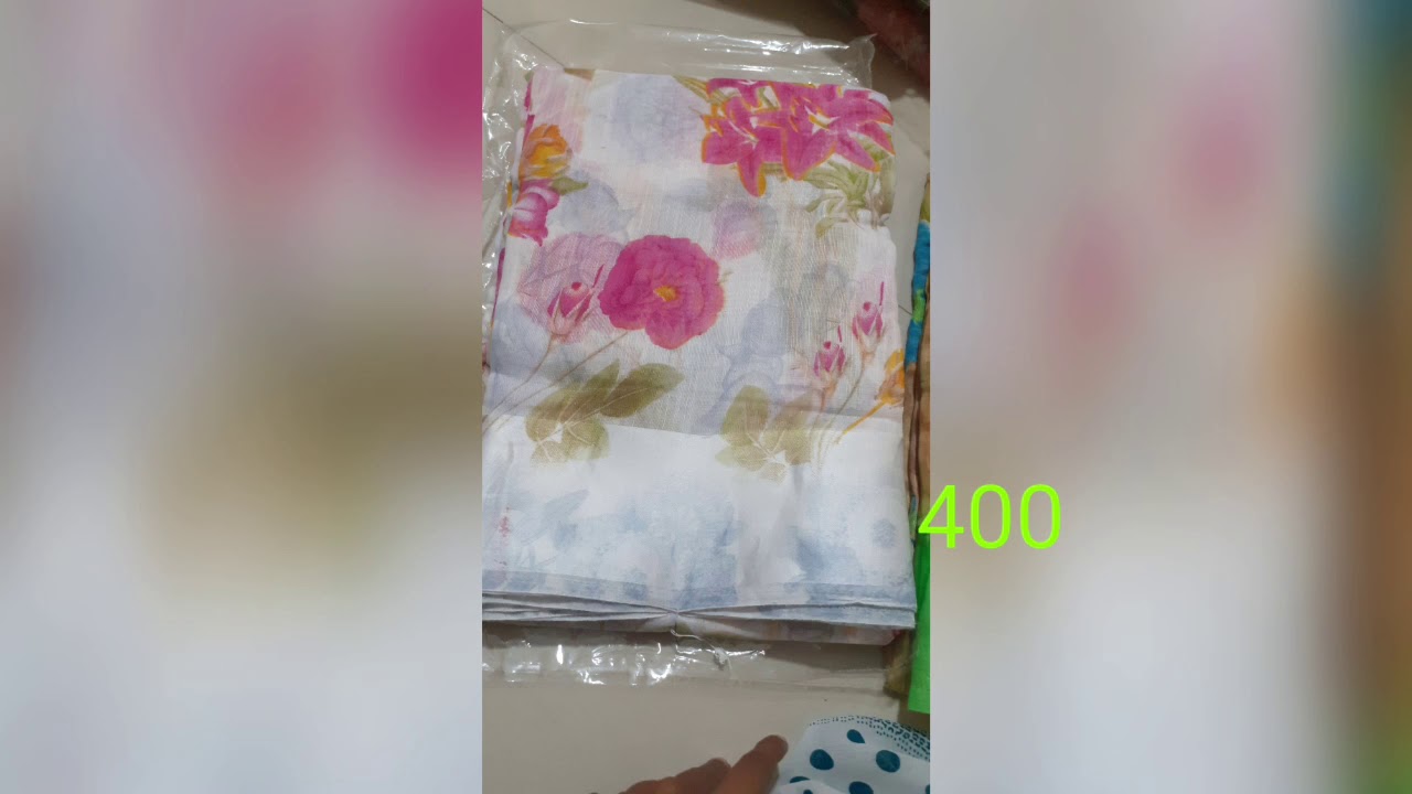 Daily wear cotton sarees 
