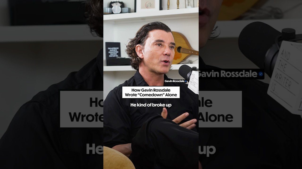 Why Gavin Rossdale wrote This Bush Hit Alone