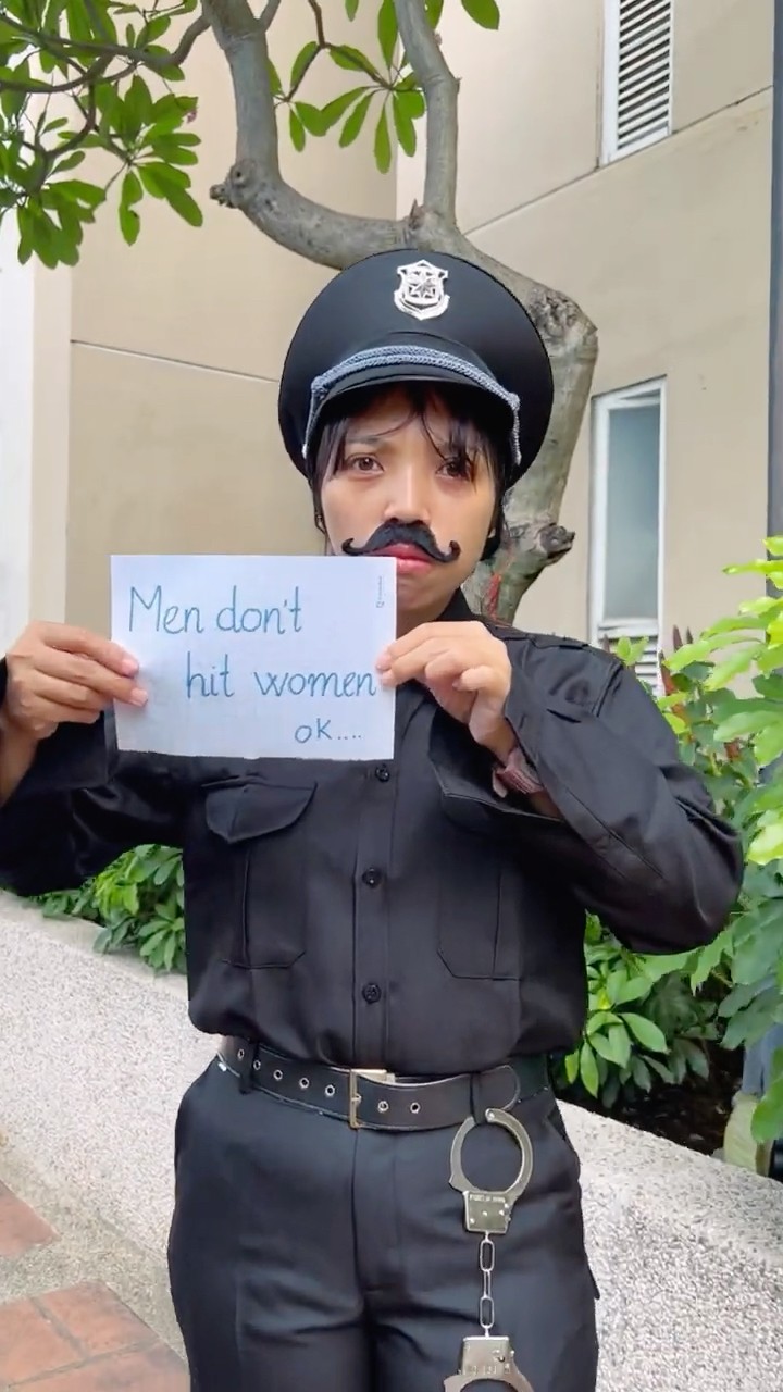 Su Hao comedy: Men don't hit women ?