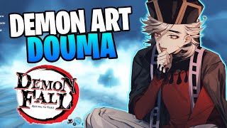 *SHOWCASE!* A DEMON ART de GELO do DOUMA a MAIS FORTE do DEMON FALL | Roblox - GG Games
