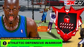 THIS 6'11 SHOT BLOCKING STRETCH BIG BUILD DESTROYS ALL CENTER BUILDS! BEST CENTER BUILD IN NBA 2K27