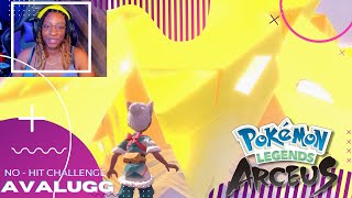 Pokémon Legends: Arceus  - Boss Battle - Avalugg "Noble of the Tundra" - NO HIT CHALLENGE (Pacifist)