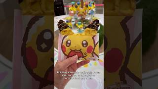 Pikachu Sweets Cafe in Tokyo Japan #pokemon #japan #anime #cafe #food #cute #viral #viralshorts