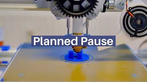 Planned Pause and its benefits in 3D Printing and how to use it in REALvision