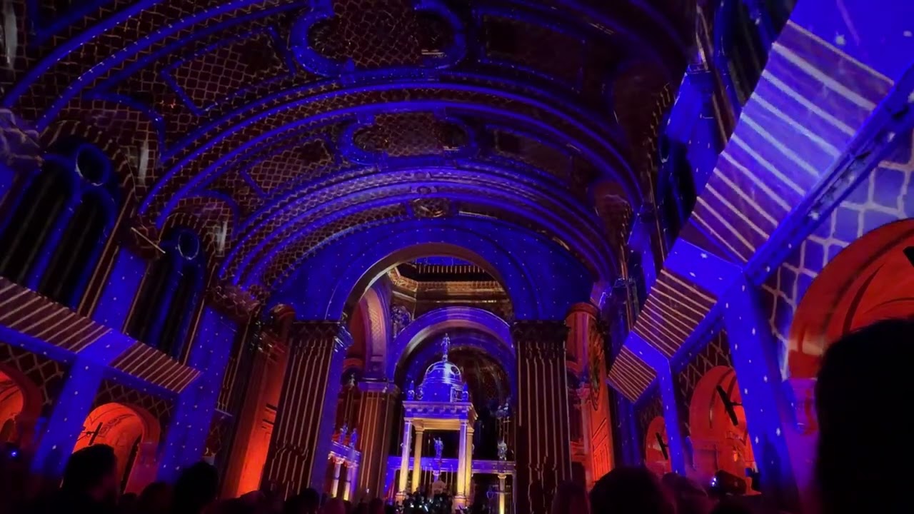 The Basilica of Saint Mary Luminiscence show