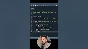 🗺️ Crea Mapas Interactivos con Python: Marca Ubicaciones y Más