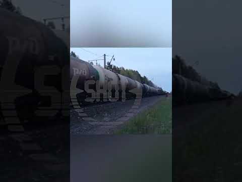 Не прошло и дня в Брянской области опять сошел поезд с рельсов Партизаны ?