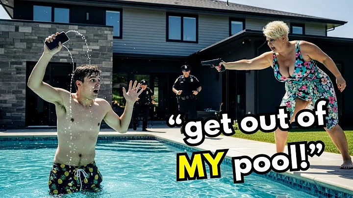 HOA ‘Karen’ Pulls Gun on Me for Swimming in My Own Pool—Calls Me a ‘Dangerous Trespasser’!