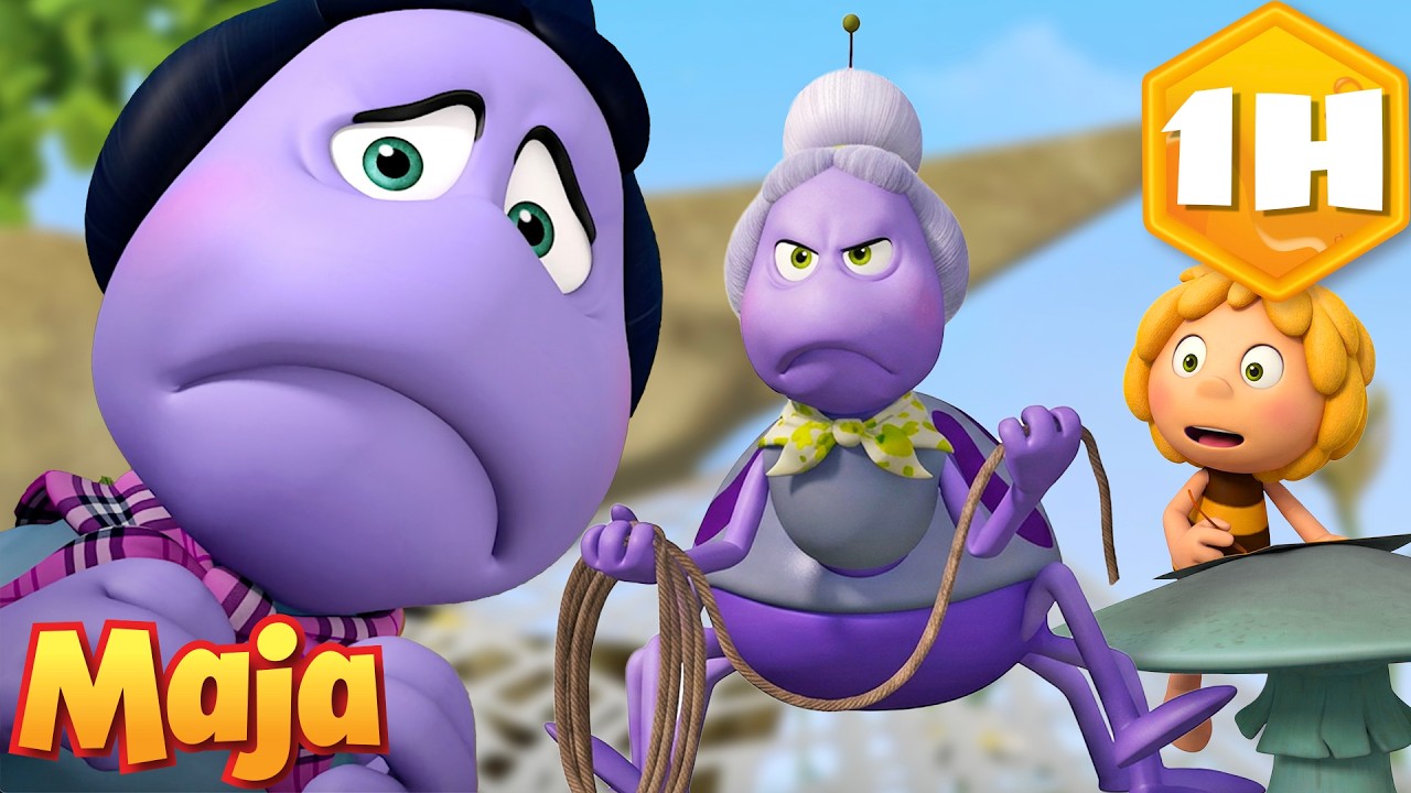 Nowa pająk w domu Thekla! Siostra zagraża owadom ‼️ 🐝 Pszczółka Maja | Bajka dla Dzieci