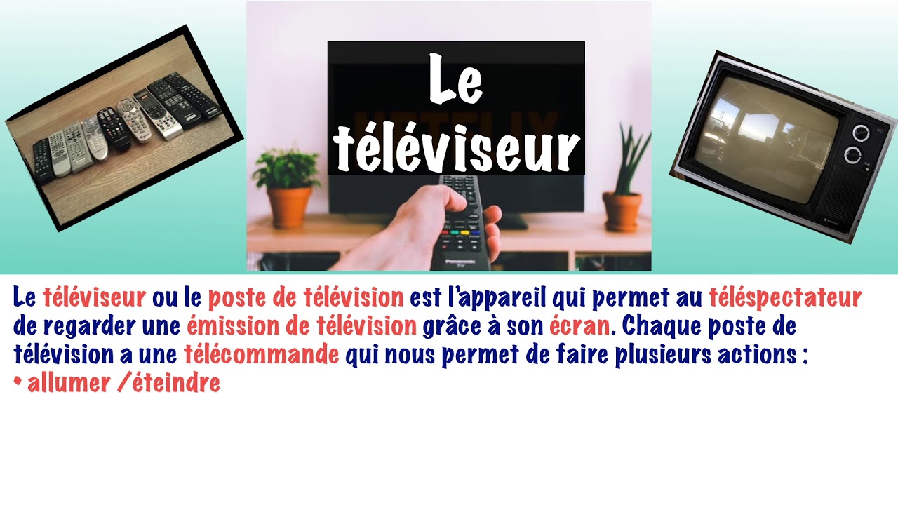 La télévision et la radio - YouTube