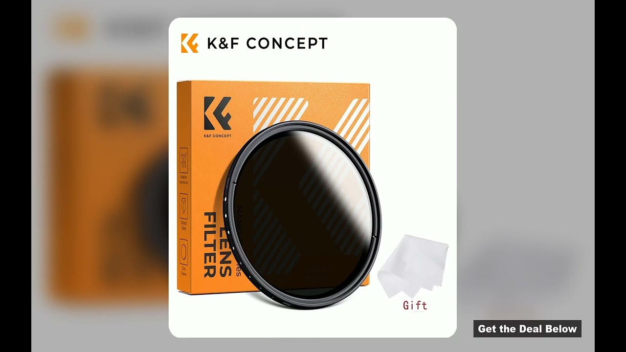 KF Concept BSeries 67mm Variable ND Filter ND2ND400 Neutral Density Filter 405mm 46mm 49mm 52mm 55mm