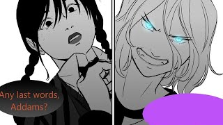 The Knives Will Know The Path Wednesday Comic Dub