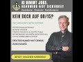 KI NIMMT JOBS – HANDWERK GIBT SICHERHEIT 👊🔥