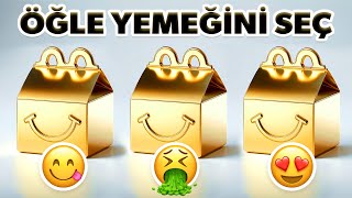 Öğle Yemeği Kutunu Seç... Ne Kadar Şanslısın?