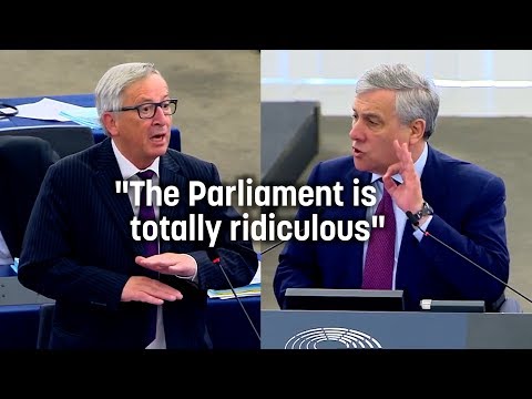 Video Juncker: "The European Parliament is ridiculous."