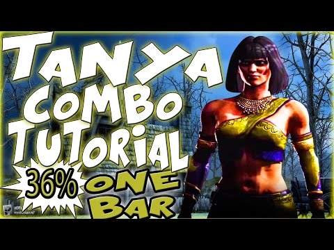 Mortal Kombat X - TANYA KOBU JUTSU COMBO TUTORIAL