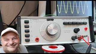 Farnell LF1 Sine Square Oscillator 10Hz-1MHz 1978 reapair