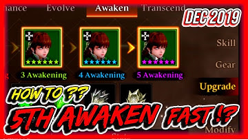 HoL - How To 5th Awaken Servants Really Fast??!! Detailed Guide! Beginners Special - Heir of Light