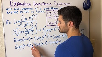 Expanding Logarithmic Expressions