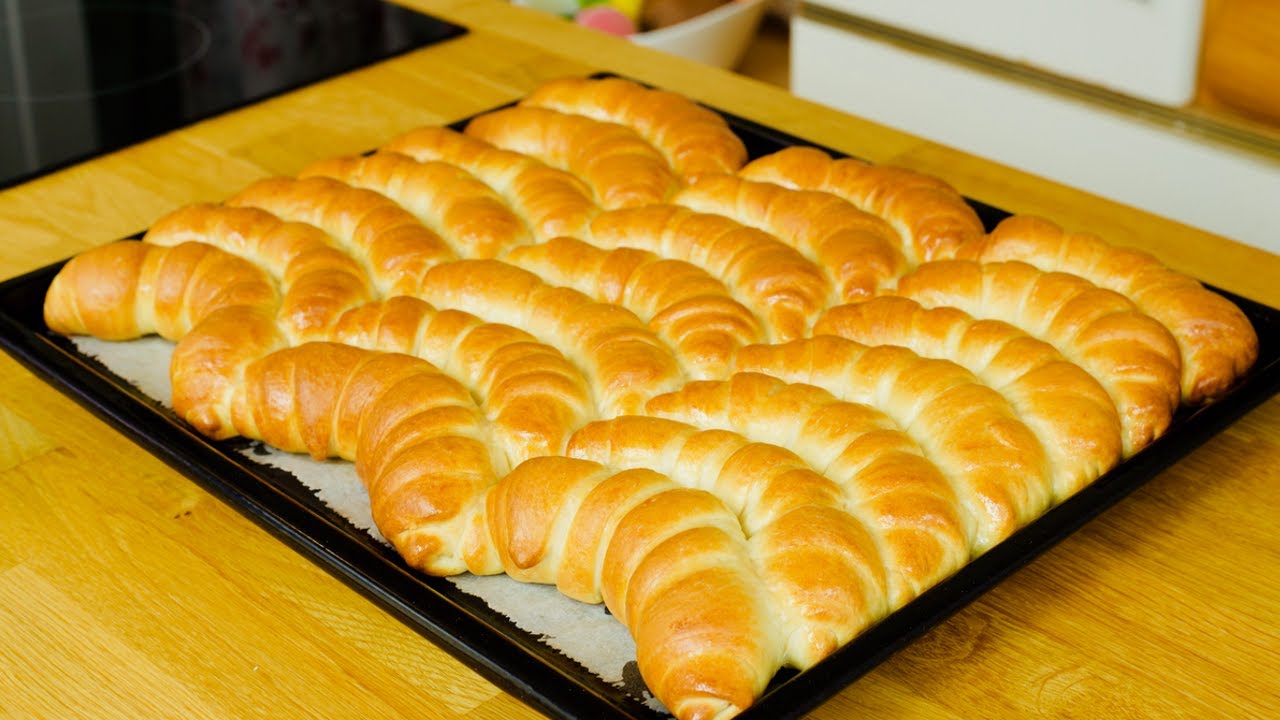 KIFLICE SA SIROM MEKE KAO PJENA -  bez jaja i margarina