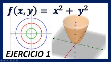 DOMINIO, CURVAS DE NIVEL Y GRÁFICAS DE UNA FUNCIÓN EN R3
