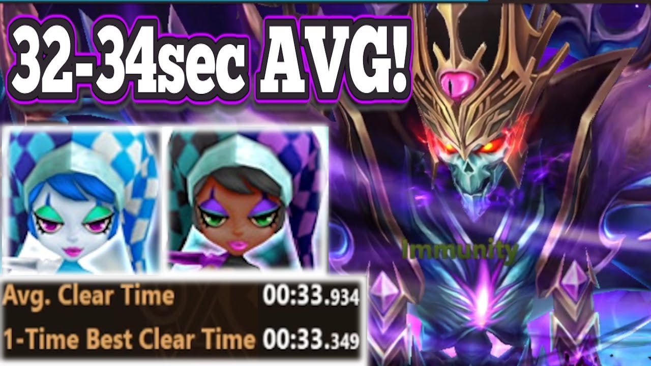 Fastest F2p Necro in 32-34sec AVG, Julie Luna Are Back, F2p Units