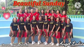 Beautiful Sunday Line Dance -Angel Ladies