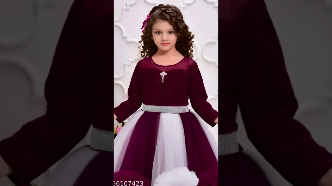 modern velvet girl frock and dress #motivation #memes #messi #meeshohaul #tiktok #travel #totalgamin