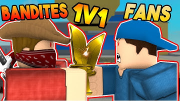 1V1ING FANS FOR 10K ROBUX IN ARSENAL! (ROBLOX)