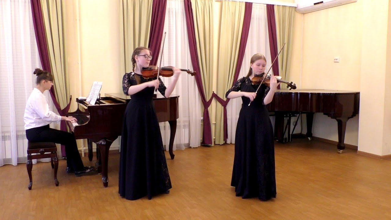 Анастасия Козлова и Софья Никитушкина - П. Сарасате, Наварра - YouTube