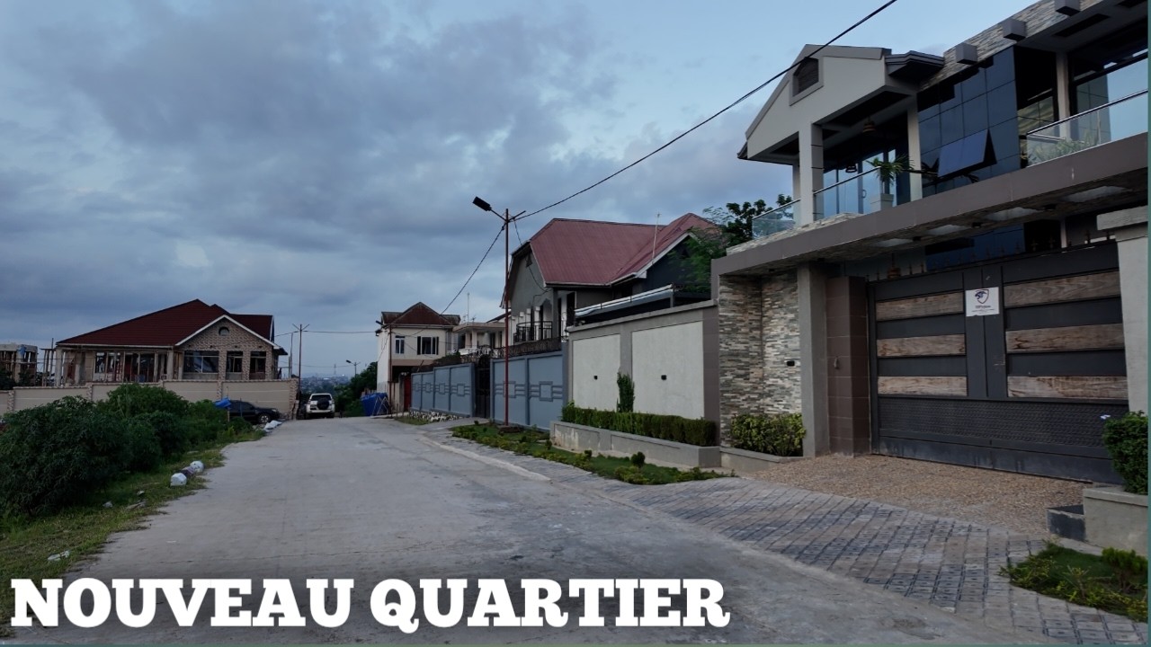 Ce nouveau quartier si bien tracé et ordonné est-il construit par l'Etat ou le privé ?