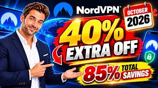 NordVPN Coupon Code | 40% Extra Off October 2026 + 85% Total Savings